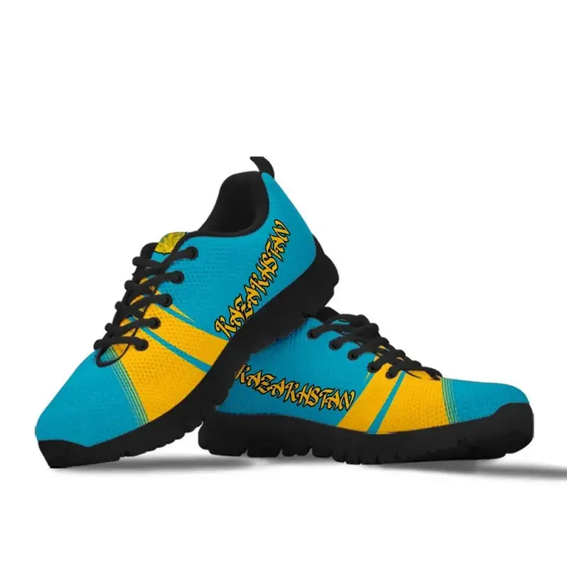 Kazakhstan Coat Of Arms Sneakers Cricket RLT8 - Wonder Print Shop