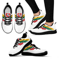 Lithuania Shoes - Lietuva Wings Sneakers White Version RLT6 - Wonder Print Shop