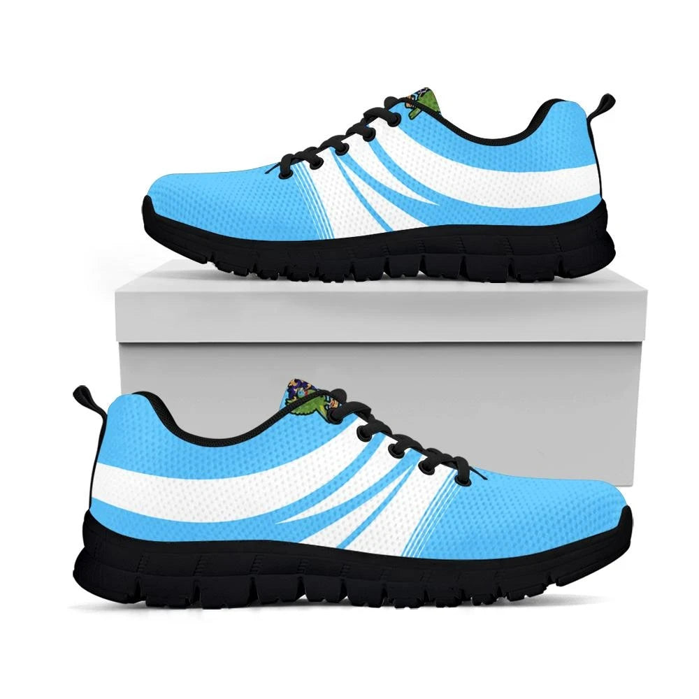 Saint Lucia Coat Of Arms Sneakers Cricket RLT6 - Wonder Print Shop