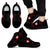 Switzerland Heart Beat Men's / Women's Sneakers Shoes RLT13 - Wonder Print Shop