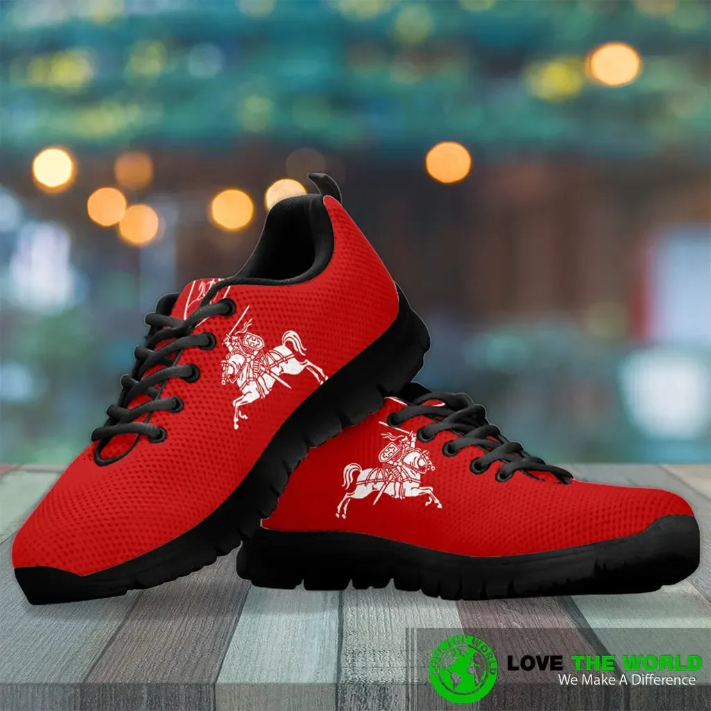 Lithuania Vytis Shoes - Men's/Women's/Kid's Sneakers RLT6 - Wonder Print Shop