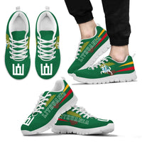 Lithuania Flag Sneakers - Map Version RLT6 - Wonder Print Shop