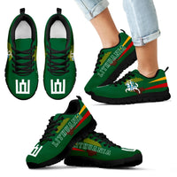Lithuania Flag Sneakers - Map Version RLT6 - Wonder Print Shop