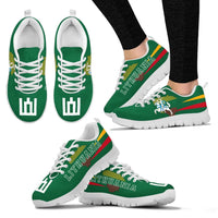 Lithuania Flag Sneakers - Map Version RLT6 - Wonder Print Shop