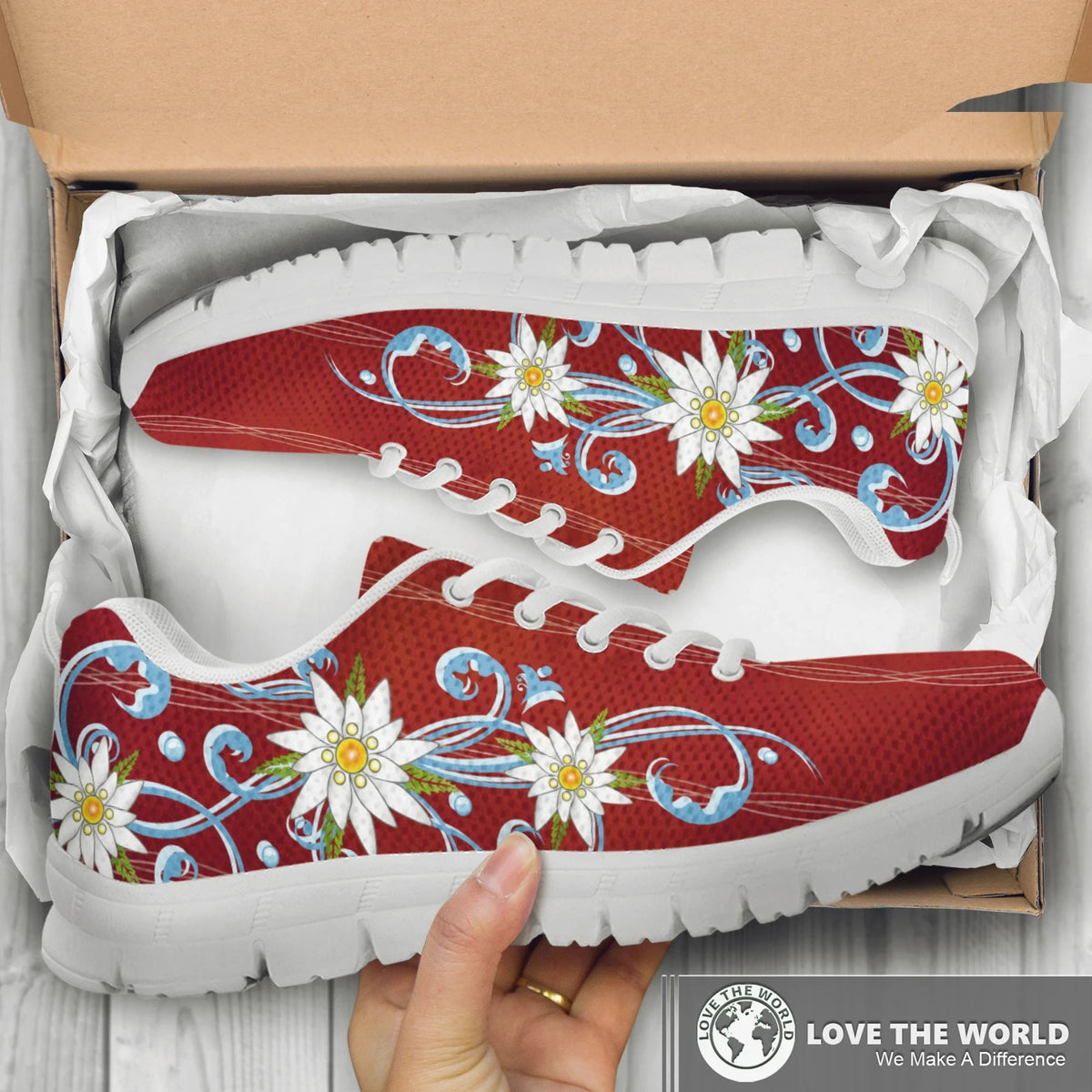 Switzerland Edelweiss Sneakers RLT13 - Wonder Print Shop