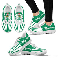 Nigeria Coat Of Arms Sneakers RLT8 - Wonder Print Shop