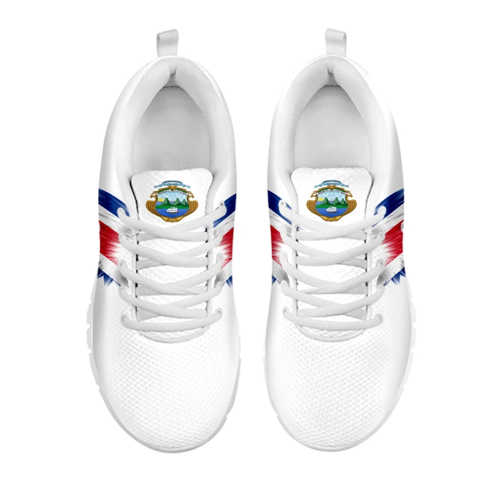 Costa Rica Wings Sneakers White Edition RLT13 - Wonder Print Shop
