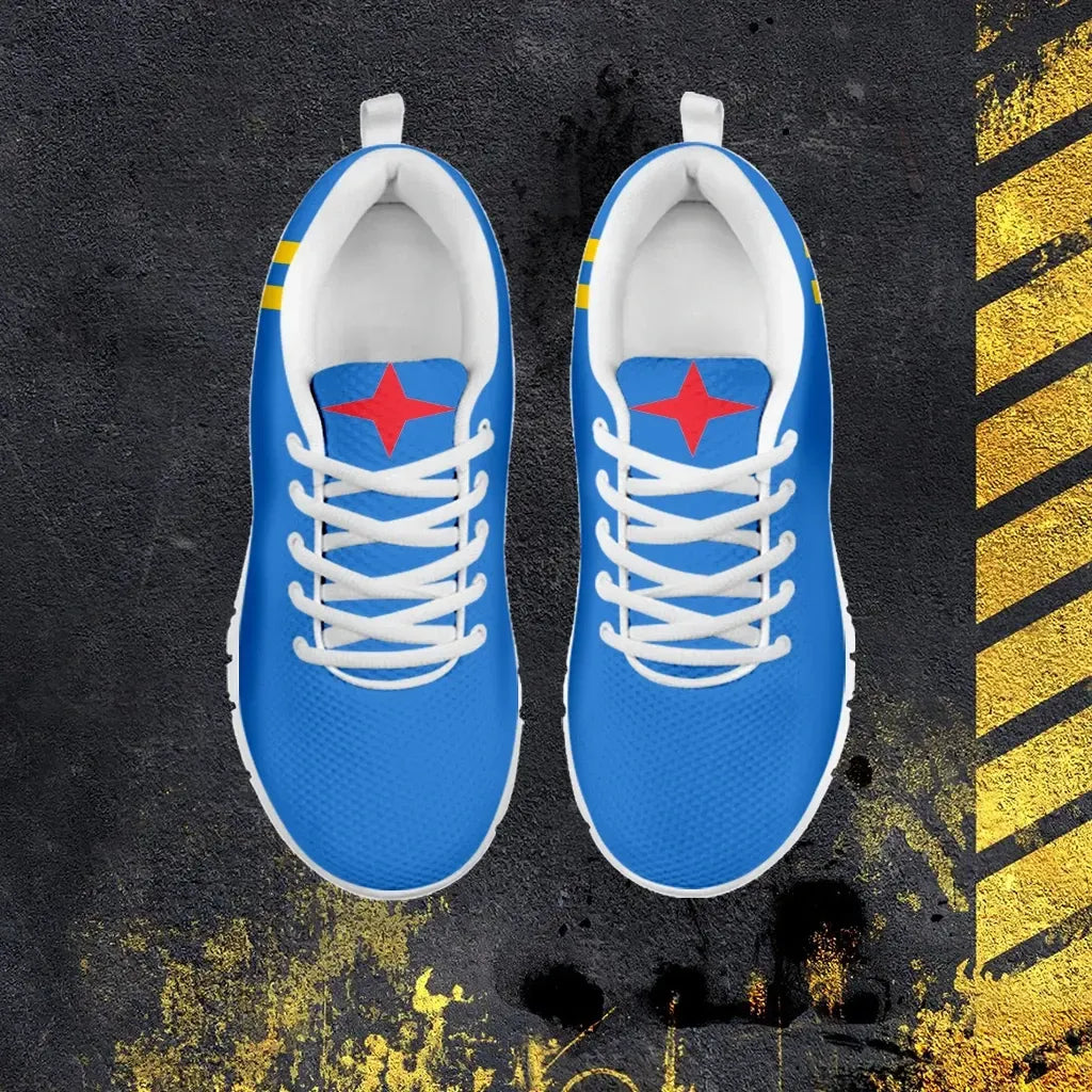 (Custom) Aruba Sneakers Flag Personal Signature RLT7 - Wonder Print Shop