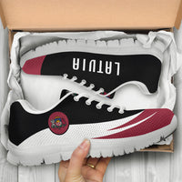 Latvia Sneakers - Flag Wave Style RLT6 - Wonder Print Shop