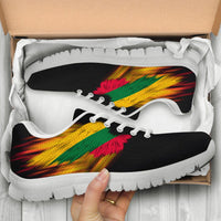 Lithuania Sneakers - Fire Wings and Flag RLT6 - Wonder Print Shop