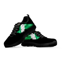 Nigeria Wings Sneakers Black Edition RLT8 - Wonder Print Shop