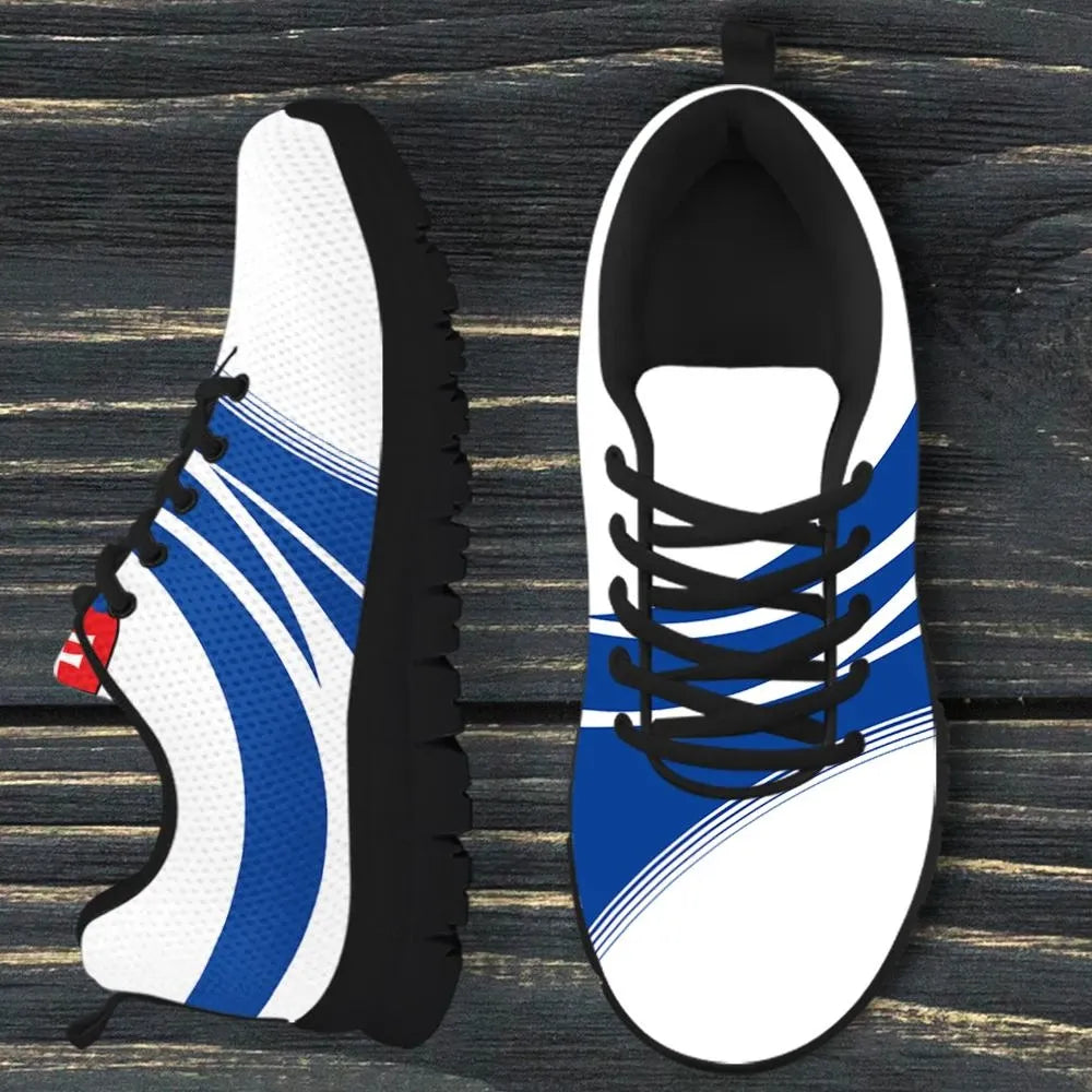 Slovakia Coat Of Arms Sneakers Cricket RLT13 - Wonder Print Shop