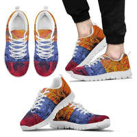 Colombia Art Flag Men's / Women's Sneakers (Shoes) RLT7 - Wonder Print Shop