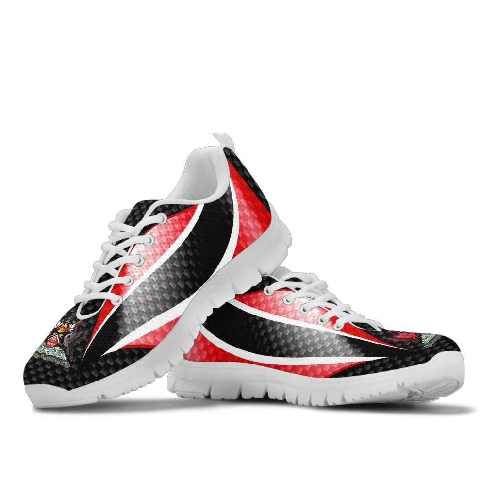 Trinidad and Tobago Sneakers Trinidad and Tobago Flag 01 RLT6 - Wonder Print Shop