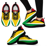 Guyana Shoes - Guyana Flag Sneakers RLT8 - Wonder Print Shop