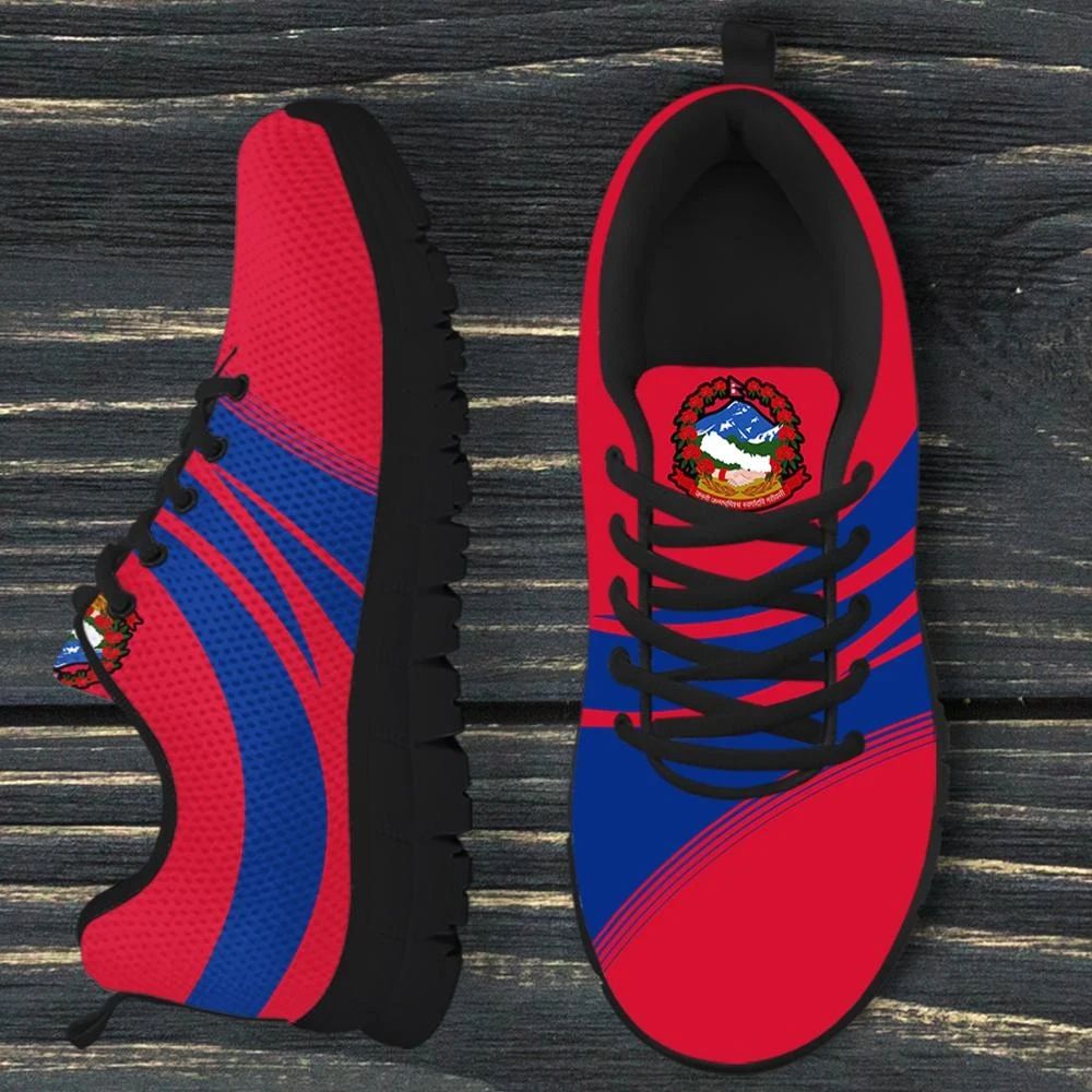 Nepal Coat Of Arms Sneakers Cricket RLT7 - Wonder Print Shop
