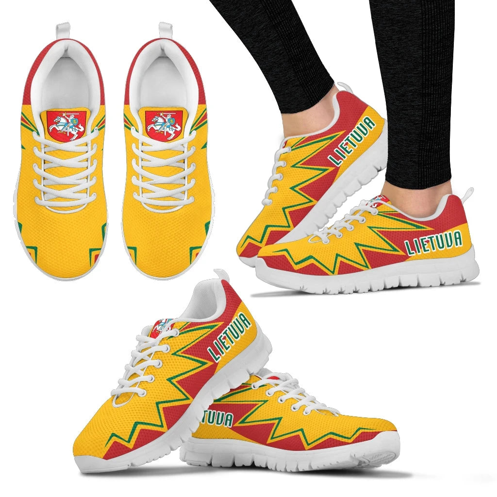 Lithuania Sneakers - Thunder Style RLT6 - Wonder Print Shop