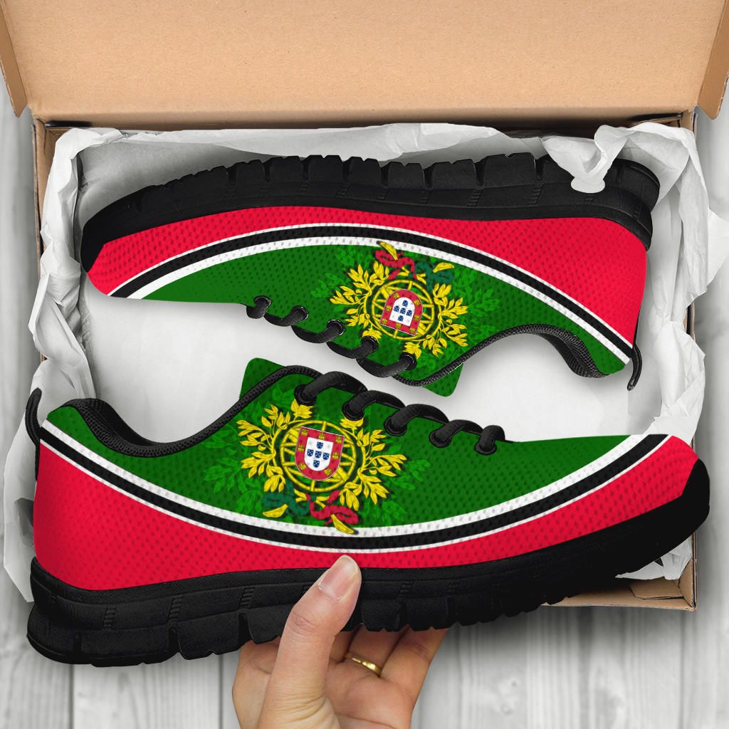 Portugal Sneakers Portugal Coat Of Arms RLT7 - Wonder Print Shop
