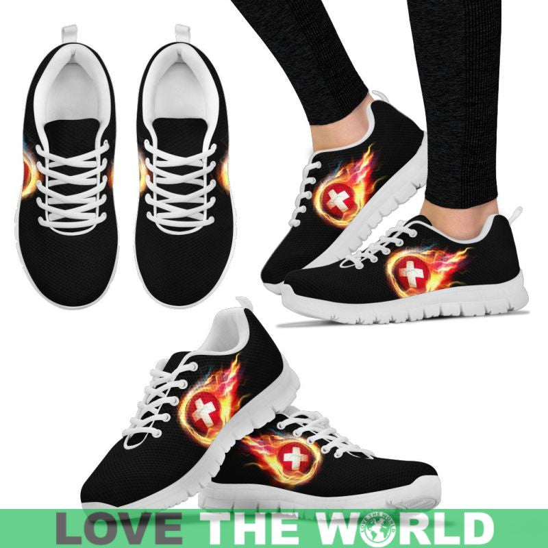 Switzerland World Cup Sneakers RLT13 - Wonder Print Shop