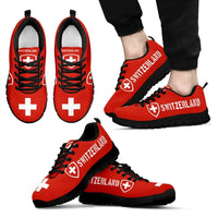 Switzerland Sneakers Swizerland Flag Sneakers/Shoes RLT13 - Wonder Print Shop