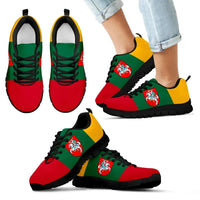 Lithuania - Lietuva Flag Men's/Women's/Kid's Sneakers Shoes RLT6 - Wonder Print Shop