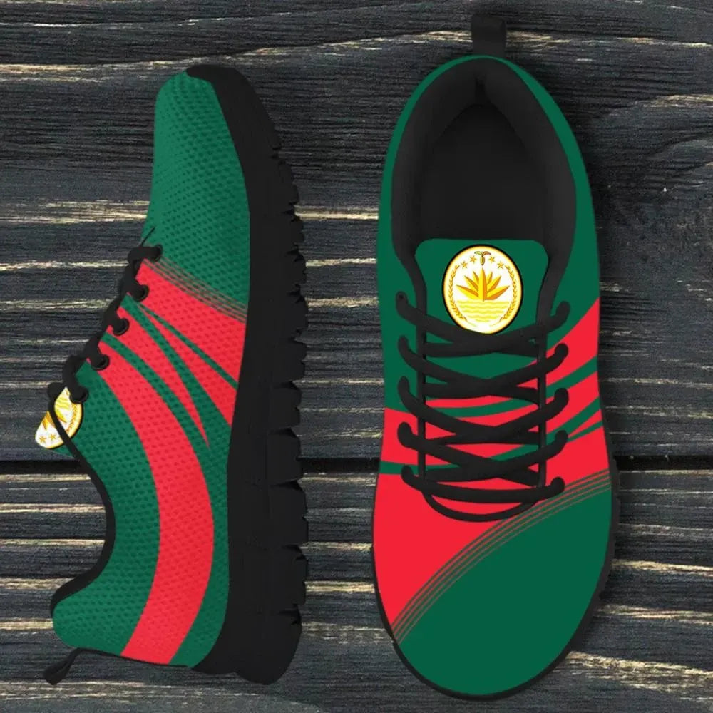 Bangladesh Coat Of Arms Sneaker Cricket RLT6 - Wonder Print Shop