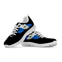 Nicaragua Wings Sneakers Black Edition RLT8 - Wonder Print Shop