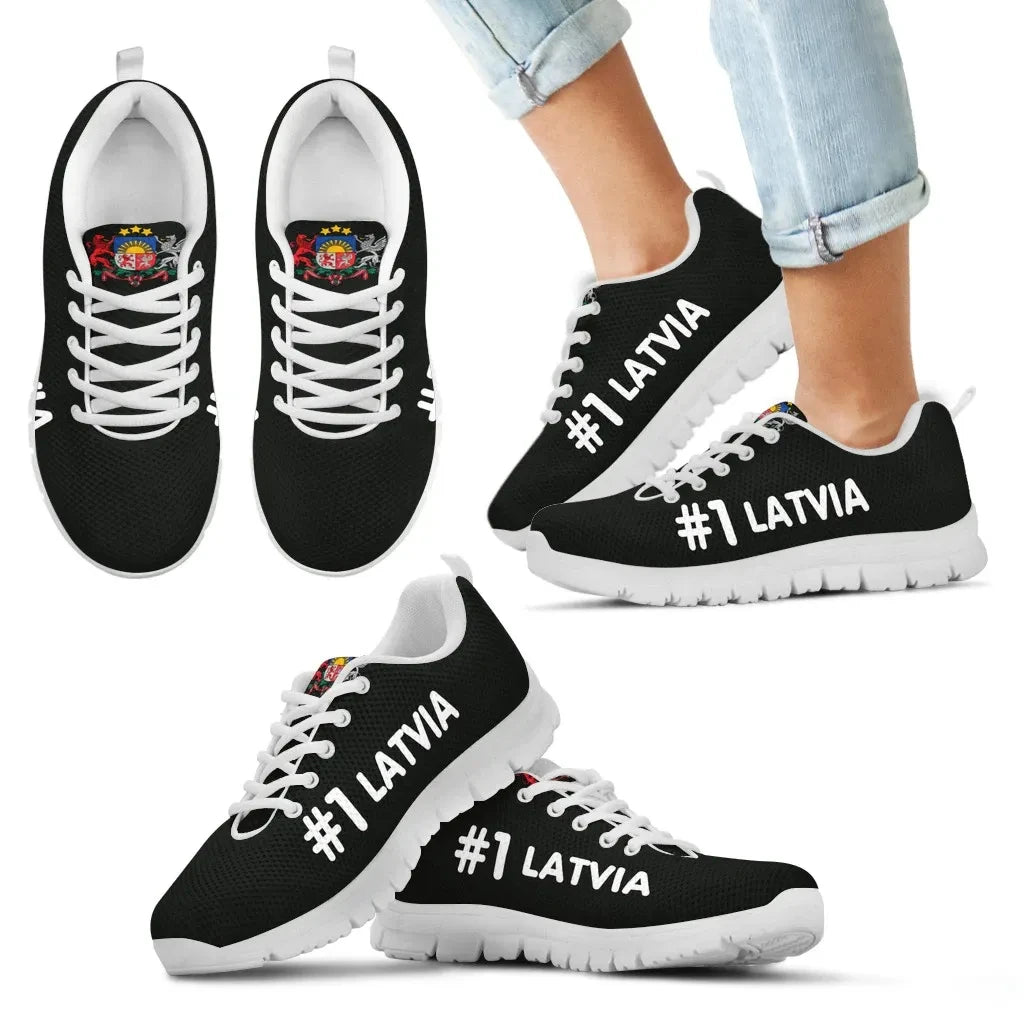 Latvia Hashtag Men's / Women's / Kid's Sneakers Shoes  NN3 RLT6 - Wonder Print Shop