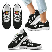 Latvia Hashtag Men's / Women's / Kid's Sneakers Shoes  NN3 RLT6 - Wonder Print Shop