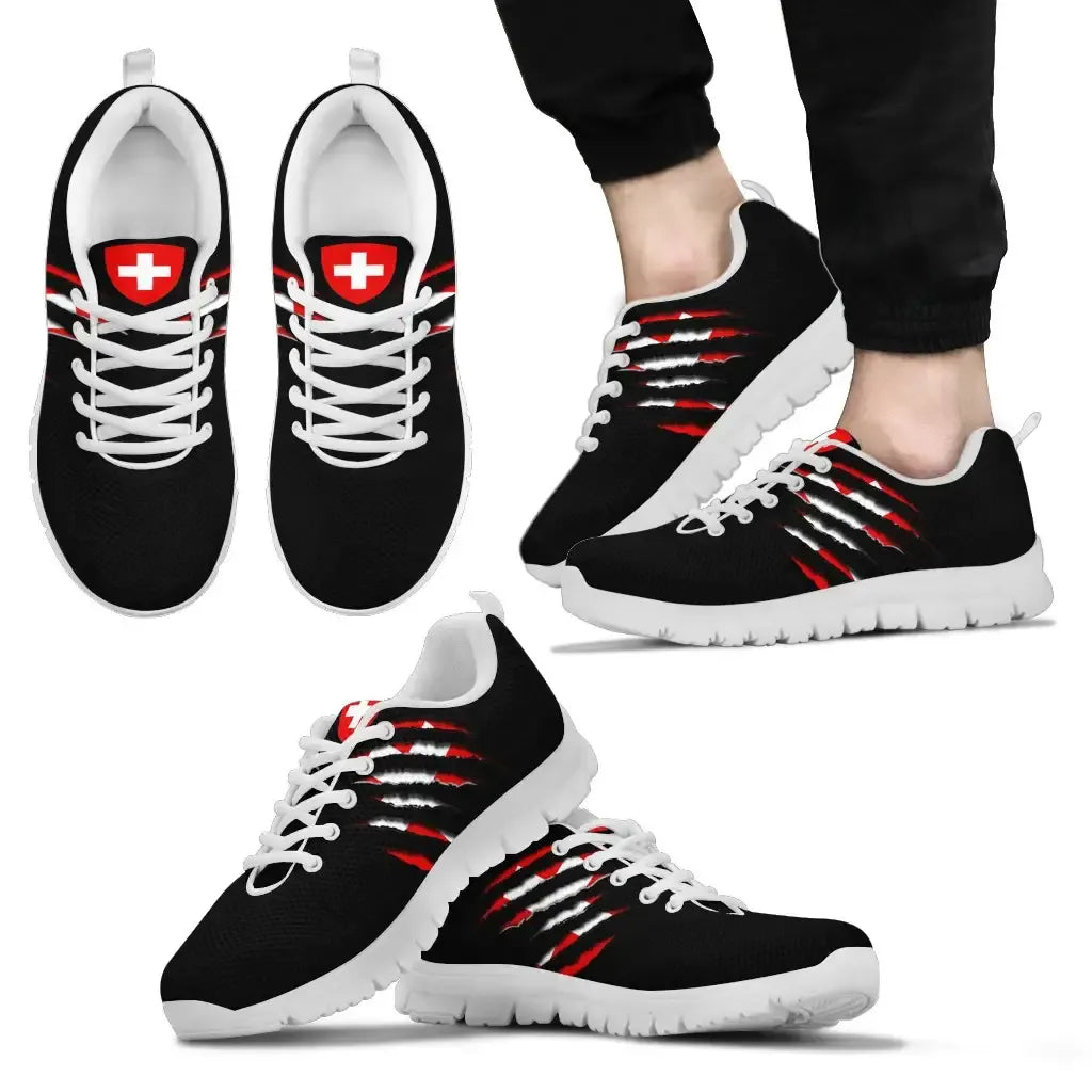 Switzerland Inside Me Sneakers RLT13 - Wonder Print Shop