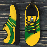 Saint Vincent and the Grenadines Coat Of Arms Sneakers Cricket RLT13 - Wonder Print Shop