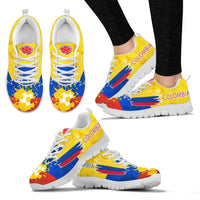 Colombia Flag Sneaker (Shoe) Men's/Women's RLT7 - Wonder Print Shop