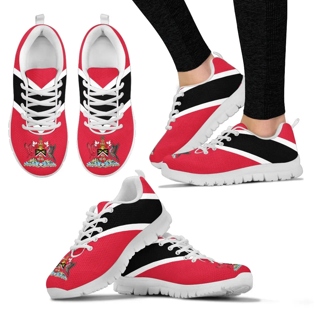 Trinidad and Tobago Sneakers Coat Of Arms RLT6 - Wonder Print Shop