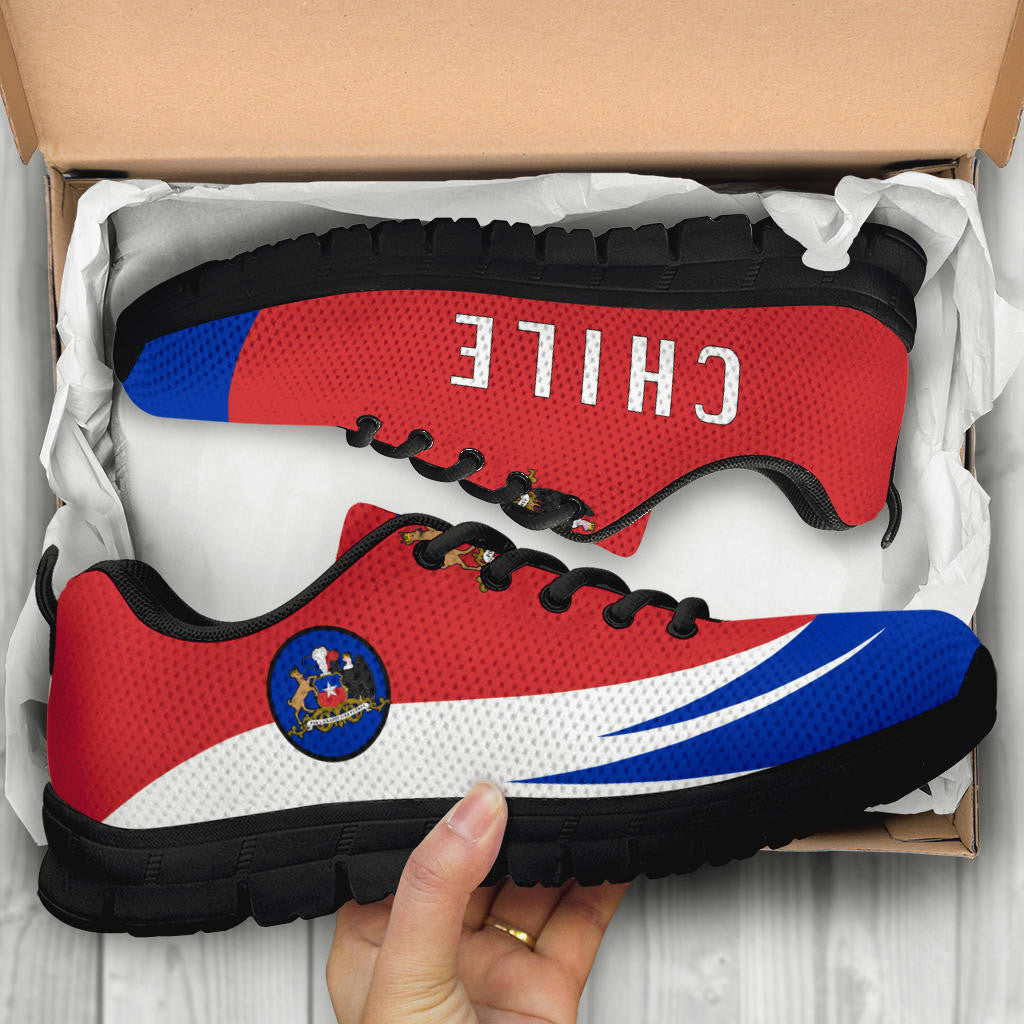 Chile Sneakers - Flag Wave Style RLT7 - Wonder Print Shop
