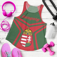 Hungary Coat Of Arms Women Racerback Tank My Style RLT8 - Wonder Print Shop