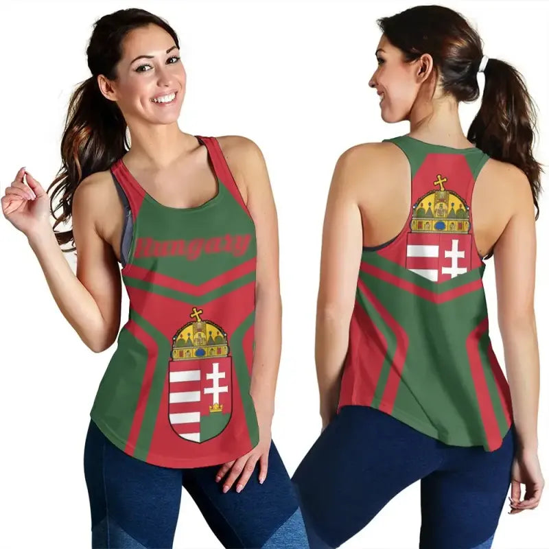 hungary-coat-of-arms-women-racerback-tank-my-style