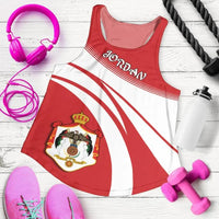Jordan Coat Of Arms Women Tanktop Cricket RLT8 - Wonder Print Shop