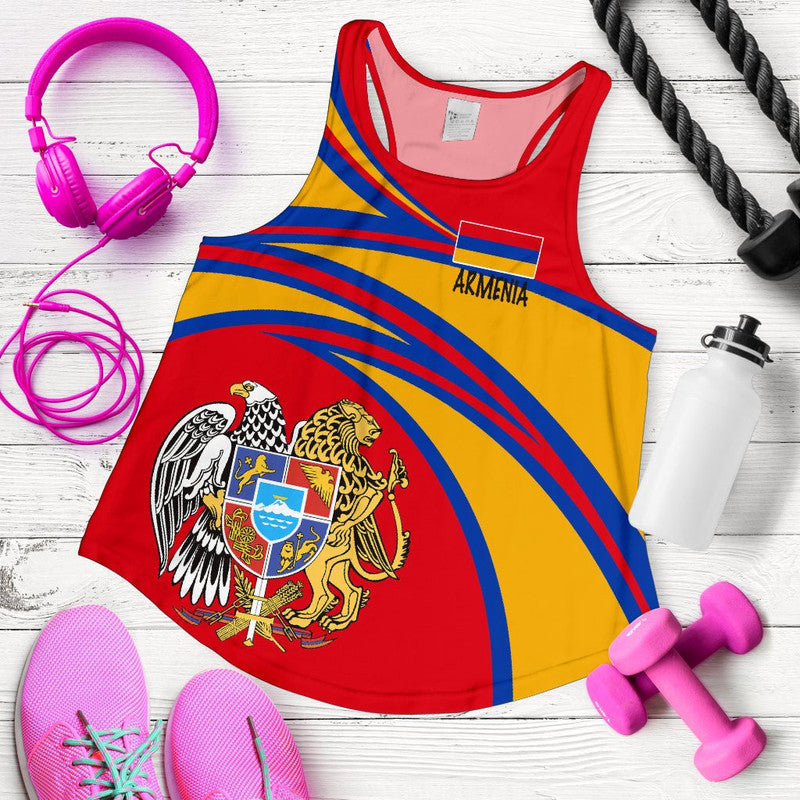 Armenia Womens Racerback Tank RLT8 - Wonder Print Shop