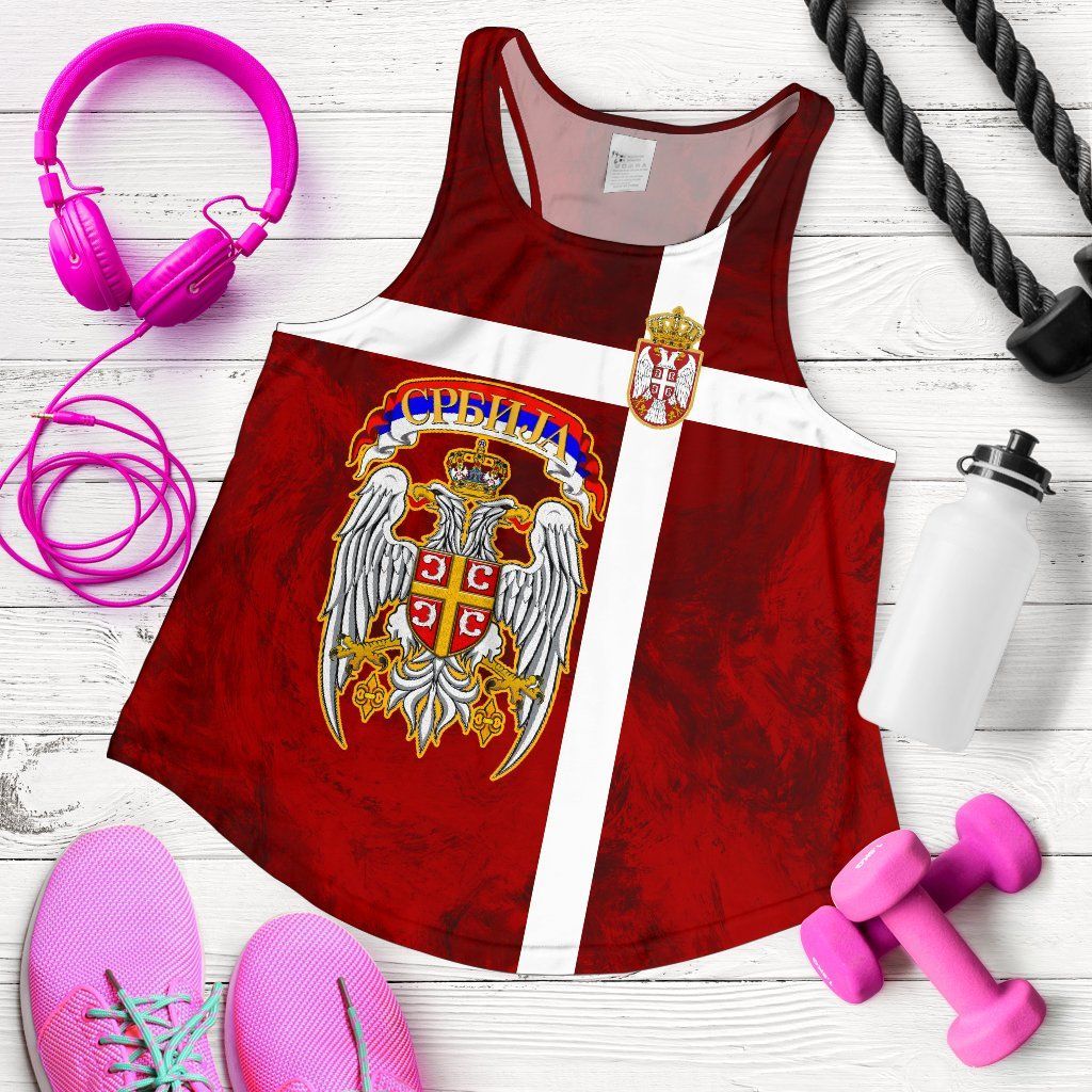 serbia-womens-racerback-tank-best-serbian-eagle-tattoo