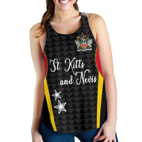 Saint Kitts and Nevis Women's Racerback Tank Exclusive Edition RLT6 - Wonder Print Shop