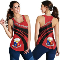 Philippines Coat Of Arms Women Tanktop Cricket RLT6 - Wonder Print Shop