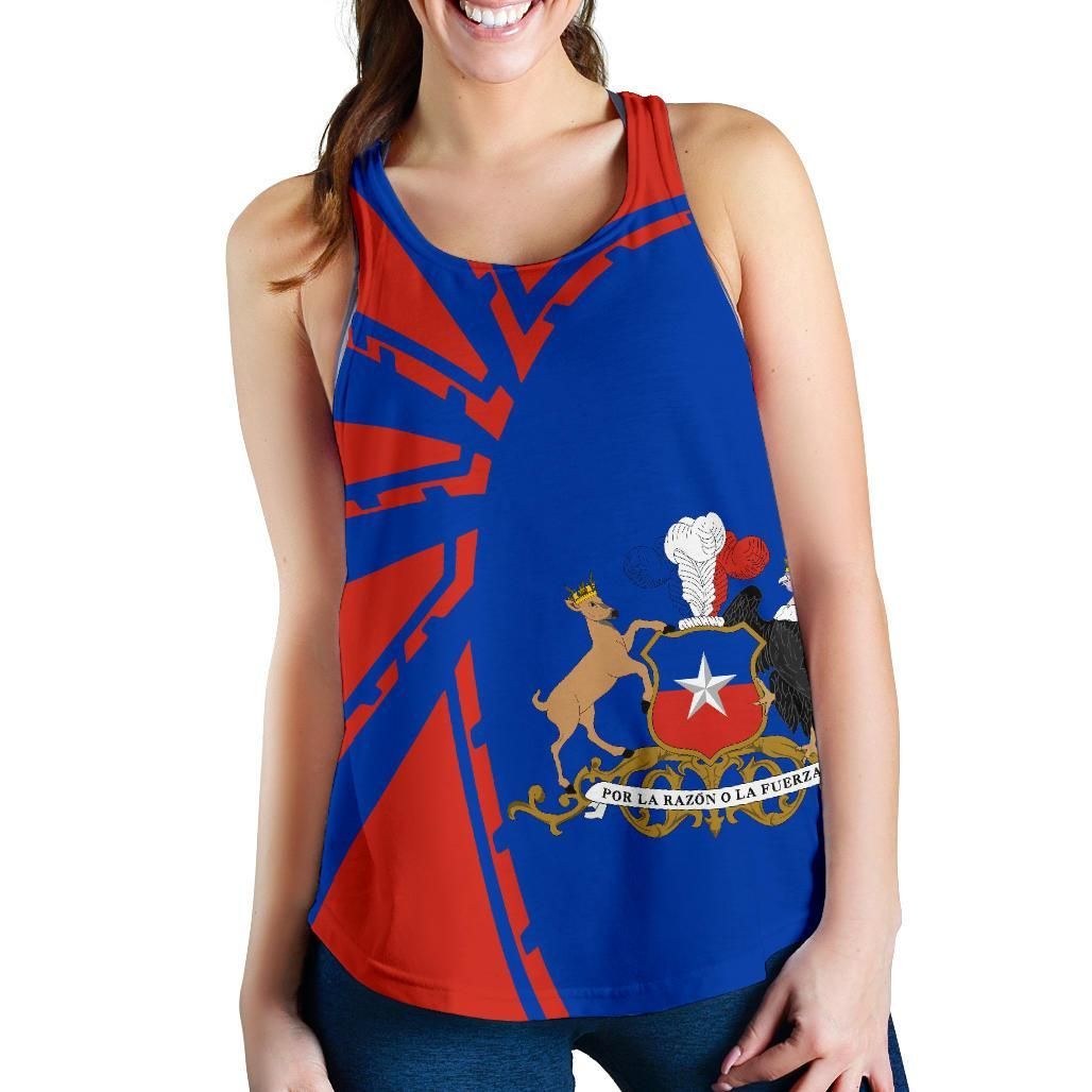 Chile Tank Top For Women Premium Style RLT7 - Wonder Print Shop