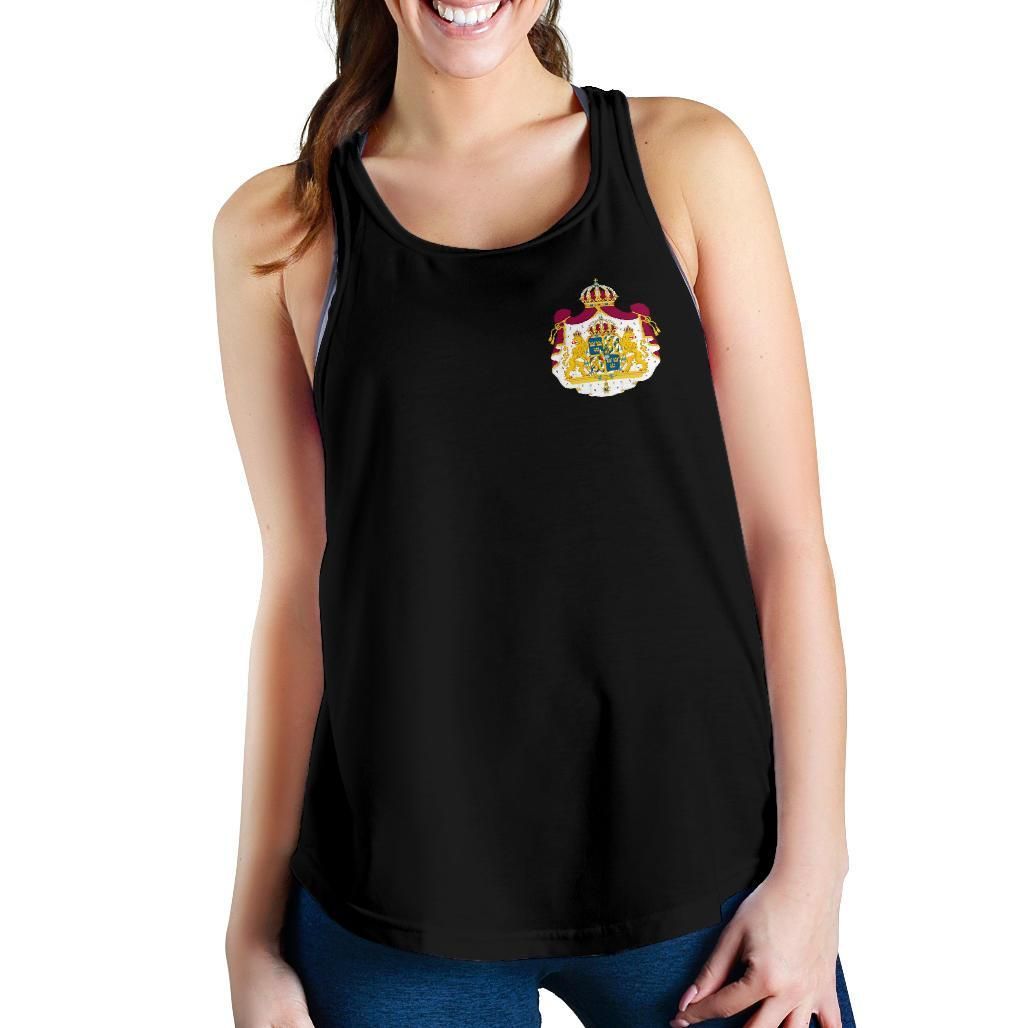 Sweden Women's Racerback Tank RLT7 - Wonder Print Shop