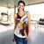 Poland Women Racerback Tank Polish White Eagle Powerful RLT7 - Wonder Print Shop
