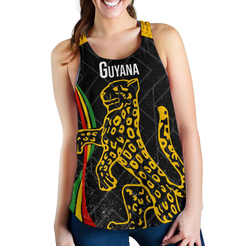 Guyana Jaguar Women Tank Top RLT8 - Wonder Print Shop