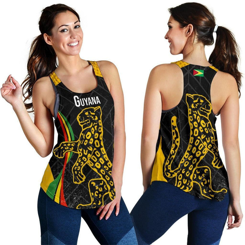 Guyana Jaguar Women Tank Top RLT8 - Wonder Print Shop