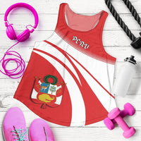 Peru Coat Of Arms Women Tanktop Cricket RLT7 - Wonder Print Shop