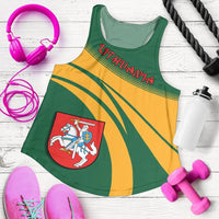 Lithuania Coat Of Arms Women Tanktop Cricket RLT6 - Wonder Print Shop