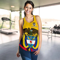 Colombia Special Women's Racerback Tank RLT7 - Wonder Print Shop