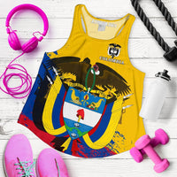 Colombia Special Women's Racerback Tank RLT7 - Wonder Print Shop